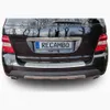 Ladekantenschutz Edelstahl matt für MERCEDES M-KLASSE W164 Produktbild-Vorschau 1