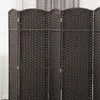 HOMCOM Paravento a 6 pannelli 240 x 170 cm Divisorio in Anteprima dell’immagine prodotto 7
