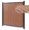 Gartenzaun 'Grassano' Sichtschutzzaun mit 2 Pfosten Produktbild-Vorschau 1