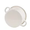 Emaille Topf 5L beige creme Kochtopf Universaltopf Produktbild-Vorschau 5