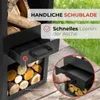 Krb na grilovanie Gril na drevené uhlie Rosa Cook King 40 x Náhľad obrázku produktu 14