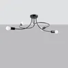 Lustr LEVAR černý 4xE27 15W ocel 32x47x75cm Sollux Lighting Náhled obrázku produktu 8