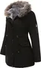 ASKSA Damen Winterparka Lang Wintermantel mit Kapuze Produktbild-Vorschau 4