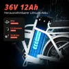 COLORWAY E Bike, 16 Zoll Klapprad E-Fahrrad, 36V 12Ah Produktbild-Vorschau 4
