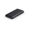 A black power bank is shown on a white background. Produktbild-Vorschau
