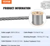 Lina stalowa VEVOR T316 średnica 3,2 mm ze stali Podgląd zdjęcia produktu 7
