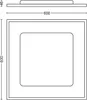 Philips Hue Aurelle Panelleuchte SQ XL white Produktbild-Vorschau 4