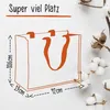 Huuraa Jutetasche statt Plastiktüte 21 Liter Black Jute und Produktbild-Vorschau 3