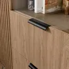 Vitrine ENTIA 100 cm mit Glaselementen und 2 Schubladen, Produktbild-Vorschau 8