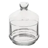 A clear glass jar with a lid. Náhled obrázku produktu