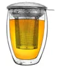 Creano doppelwandiges Teeglas mit Edelstahlfilter und Produktbild-Vorschau 1