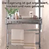 Duschkörbe & -ablagen, Duschablage ohne Bohren, Aluminium Produktbild-Vorschau 4
