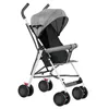 Poussette pliable avec cotons-tiges et moustiquaire Gris Voir les images du produit 5