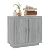 vidaXL Sideboard Grau Sonoma 80x40x75 cm Holzwerkstoff Produktbild-Vorschau 4