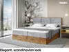 MEBLINI Boxspringbett mit Bettkasten - Gepolstert Produktbild-Vorschau 3