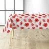 Nappe Toile cirée au mètre Coquelicot Voir les images du produit 2