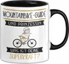 Mountainbike-Guide Und Prinzessin Tasse Geschenk Für Eine Produktbild-Vorschau 1