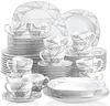 VEWEET Service de table en porcelaine, 60 pièces service Voir les images du produit 1