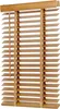 Żaluzja drewniana 50mm lamele kolor dąb 90x130cm Podgląd zdjęcia produktu 1