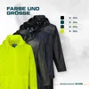 Portwest S438: Cappotto impermeabile classico. Schiena Anteprima dell’immagine prodotto 4