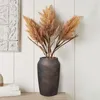 Hohe Rustikale Vase für Blumen - Vintage Zementvase 23 cm Produktbild-Vorschau 4