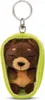 Nici Porte-clés Sleeping Pets - Chien brun foncé Voir les images du produit 5