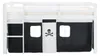 Hoogslaper met matras 90x200 cm, kinderbed, ladder, hout, Productafbeelding-voorbeeld 23
