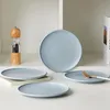 Teller set 4er Ø21,8 cm Keramik Speiseteller Salatteller Produktbild-Vorschau 5
