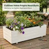 Jardinière en bois IvoQ pour l'extérieur - Grande Voir les images du produit 7