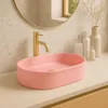 Aufsatzwaschbecken REA VANDA BUBBLE GUM matt Pink Produktbild-Vorschau 3