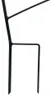 DanDiBo Rankhilfe Kletterhilfe Metall Schwarz 150 cm Produktbild-Vorschau 4