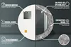 Spiegel Rund mit Aufdruck - Wandspiegel Design Wandmontage Produktbild-Vorschau 7