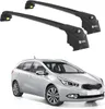 TURTLE STREŠNÝ NOSIČ AIR-2 , Čierna KIA CEED SPORTSWAGON Náhľad obrázku produktu 1