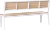 BELIANI Gartenmöbel Set Beige und Weiß Aluminium Kunstholz Produktbild-Vorschau 8