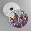 Wanduhr - Rund - Glasuhr - Charaktere Halloween Geheimnis - Produktbild-Vorschau 2