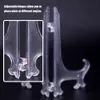 10 stücke Klapp Weiß Kunststoff Platte Halter Gericht Bild Produktbild-Vorschau 9