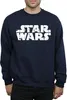Star Wars - Felpa da uomo BI45408 (S) (blu navy) Anteprima dell’immagine prodotto 3