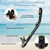 Schnorchelset Erwachsene Tauchmaske und Trocken Schnorchel Produktbild-Vorschau 4