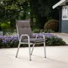 Herlag Gartenstuhlauflage für Niedriglehner AVA Taupe Produktbild-Vorschau 2