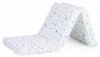 CHIPOLINO Opklapbare matras, 60 x 120 cm, wit, met blauwe Productafbeelding-voorbeeld 2