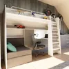Marlux-Meble Hochbett JSM-7 90x200 TREPPE RECHTS mit Produktbild-Vorschau 8