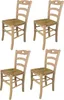 t m c s Tommychairs - Lot de 4 chaises SAVOIE pour la Voir les images du produit 1