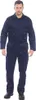 A man wearing a navy blue work overall. Produktbild-Vorschau
