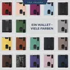 Leder Slim Wallet - Geldbeutel mit RFID Schutz - Mini Produktbild-Vorschau 8