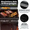 Juskys BBQ Gasgrill Savannah - 4 Brenner & 1 Seitenbrenner Produktbild-Vorschau 3