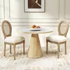 HOMCOM 2er Set Esszimmerstühle Vintage Küchenstuhl im Produktbild-Vorschau 7