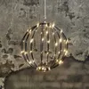 LED Drahtkugel - Leuchtkugel - D: 30cm - 96 warmweiße LED - Produktbild-Vorschau 10