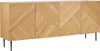 Miliboo - Design-Sideboard aus hellem, massiver Eiche mit Produktbild-Vorschau 4