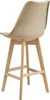 A bar stool shown from the back. Náhľad obrázku produktu