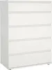Kommode – Weiß 40x76,8x106,6h cm Produktbild-Vorschau 1